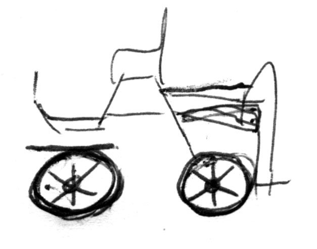 bryczka szkic 2